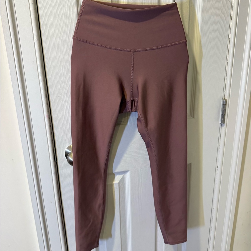 Alo Yoga High-Waist Leggings – Mauve, Size XS